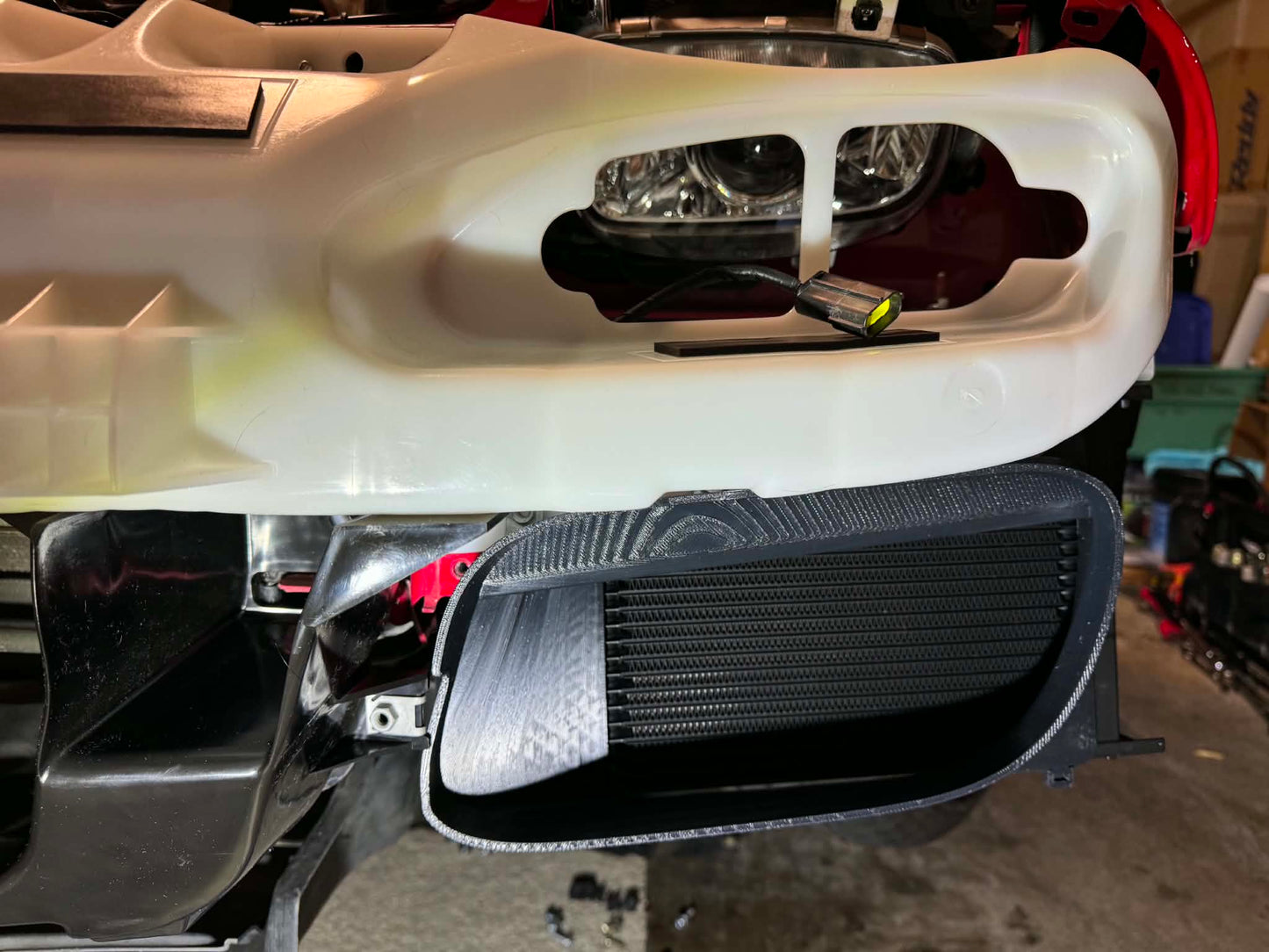 Gabafied FD3S RX‑7 Oil Cooler Ducts (Pair) - 99‑Spec & 93-Spec