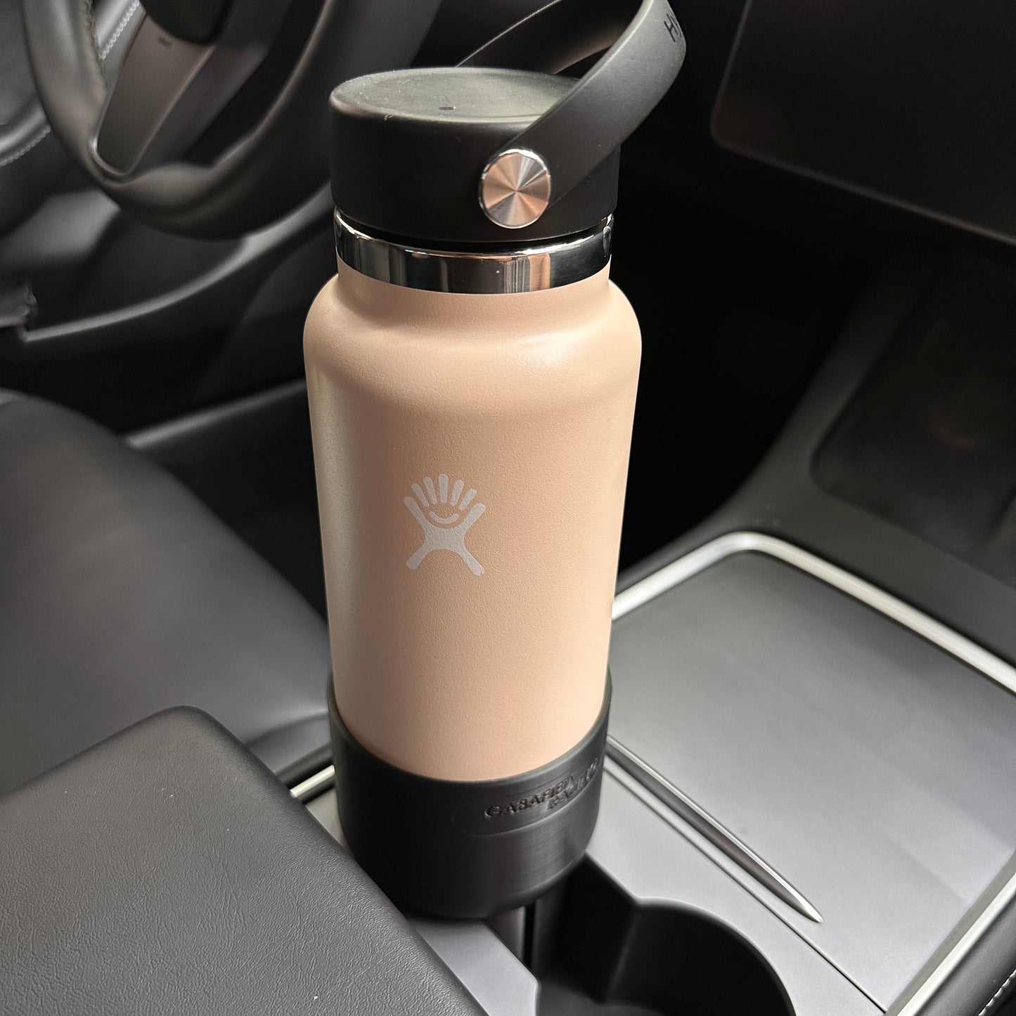 Gabafied 32 oz Cup Holder Adapter – compatible with Owala FreeSip & Hydro Flask Wide Mouth