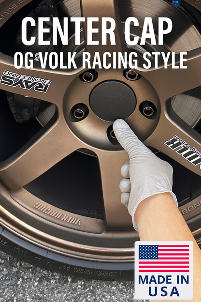 Rays Volk Racing Style Center Caps (Set of 4) - TE37 OG