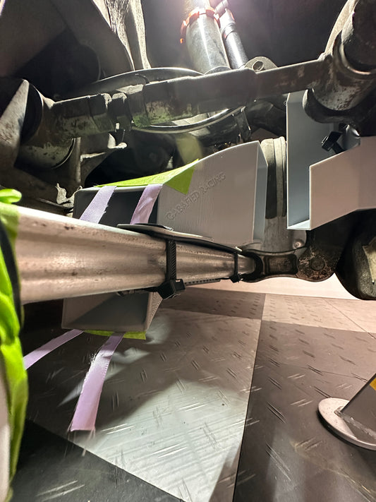 Gabafied FD3S RX‑7 Rear Brake Duct Cooling System