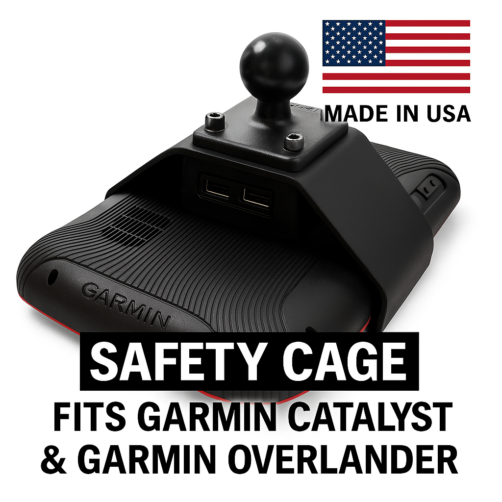 Garmin Catalyst & Garmin Overlander Cage Mount – Off Road GPS Protection