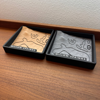 3D Track Map - Wall/Desk Art (Multiple Tracks, Willow Springs, Buttonwillow)