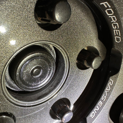 Rays Volk Racing Style Center Caps (Set of 4) - TE37 SAGA/SONIC/ULTRA,TE37V,ZE40,21A,21C,NE24