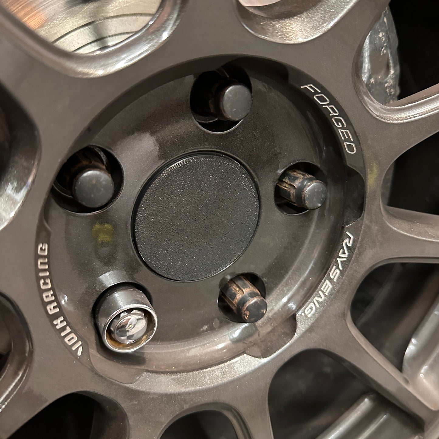Rays Volk Racing Style Center Caps (Set of 4) - TE37 SAGA/SONIC/ULTRA,TE37V,ZE40,21A,21C,NE24