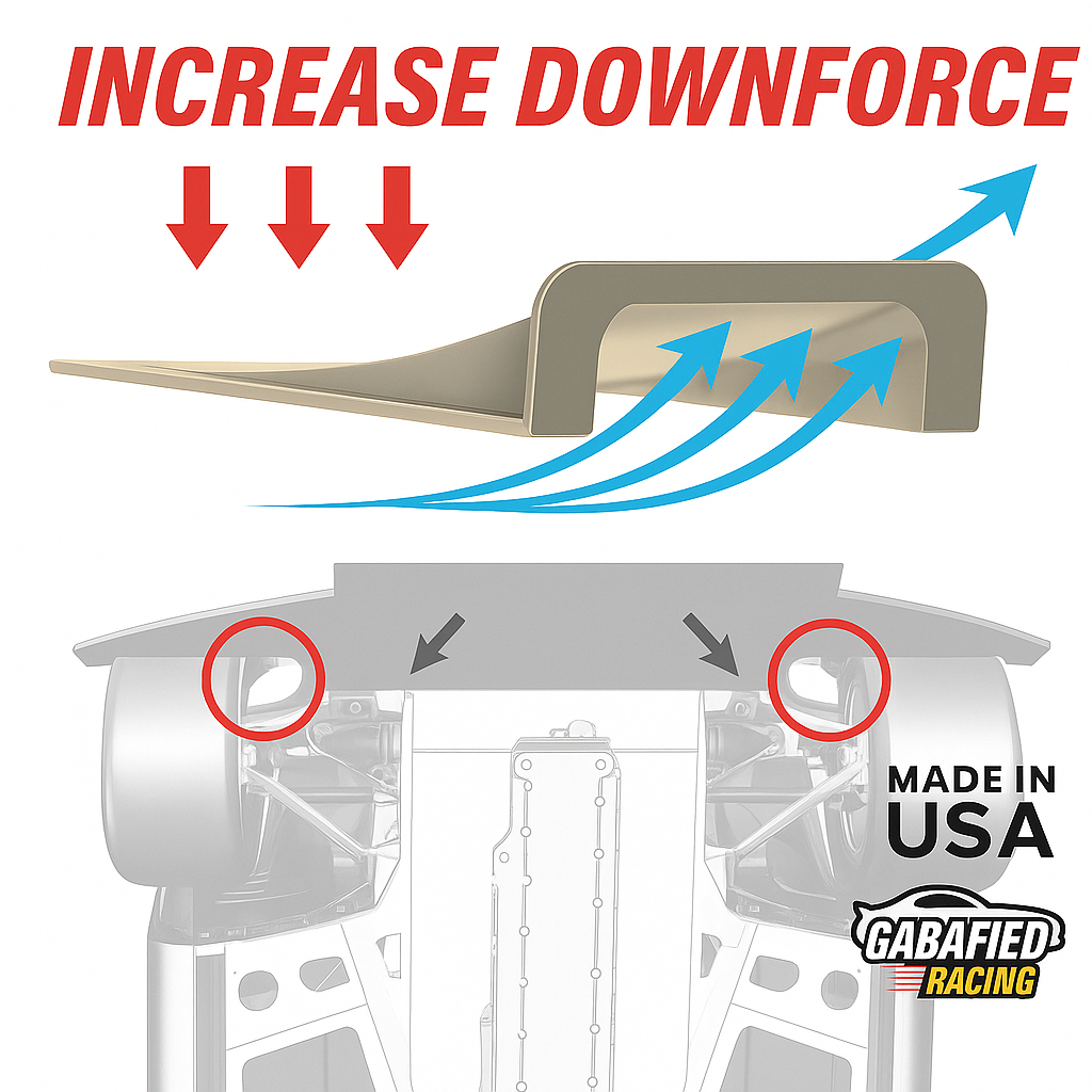 Front Splitter Diffuser Tunnel – Universal Aero for Track & Motorsport Use