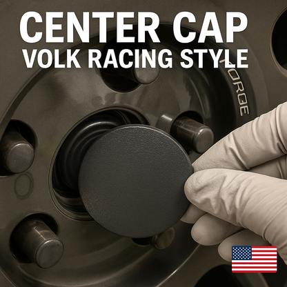 Rays Volk Racing Style Center Caps (Set of 4) - TE37 SAGA/SONIC/ULTRA,TE37V,ZE40,21A,21C,NE24
