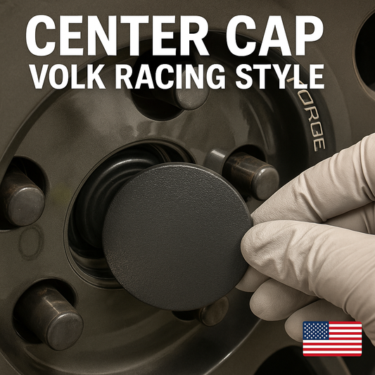 Rays Volk Racing Style Center Caps (Set of 4) - TE37 SAGA/SONIC/ULTRA,TE37V,ZE40,21A,21C,NE24