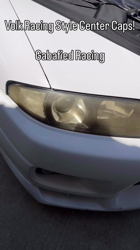 Rays Volk Racing Style Center Caps (Set of 4) - TE37 SAGA/SONIC/ULTRA,TE37V,ZE40,21A,21C,NE24